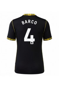 Chelsea Valentin Barco #4 Fotballdrakt Borte Klær Dame 2026-27 Korte ermer